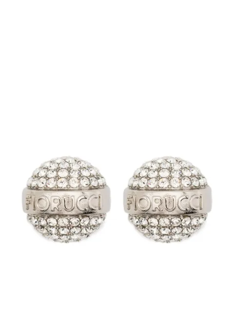 Fiorucci crystal-embellished earring