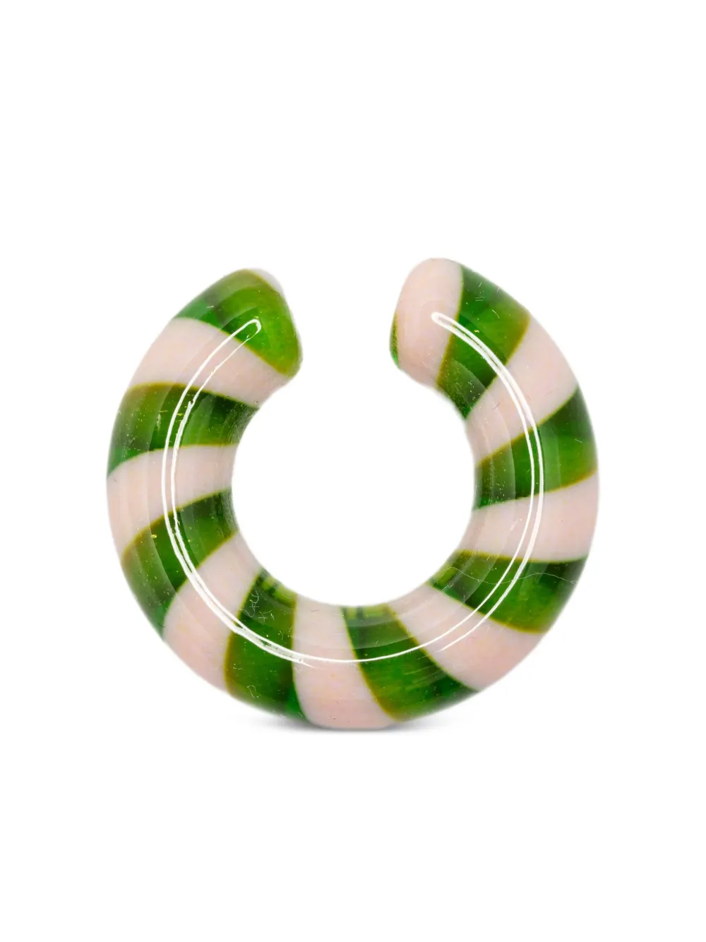 Fiorucci striped ear cuff | Pink | Image 1