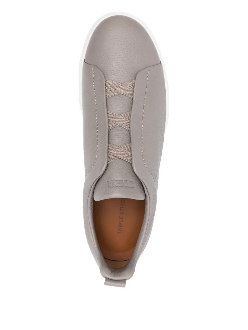 Zegna Triple Stitch sneakers Grey
