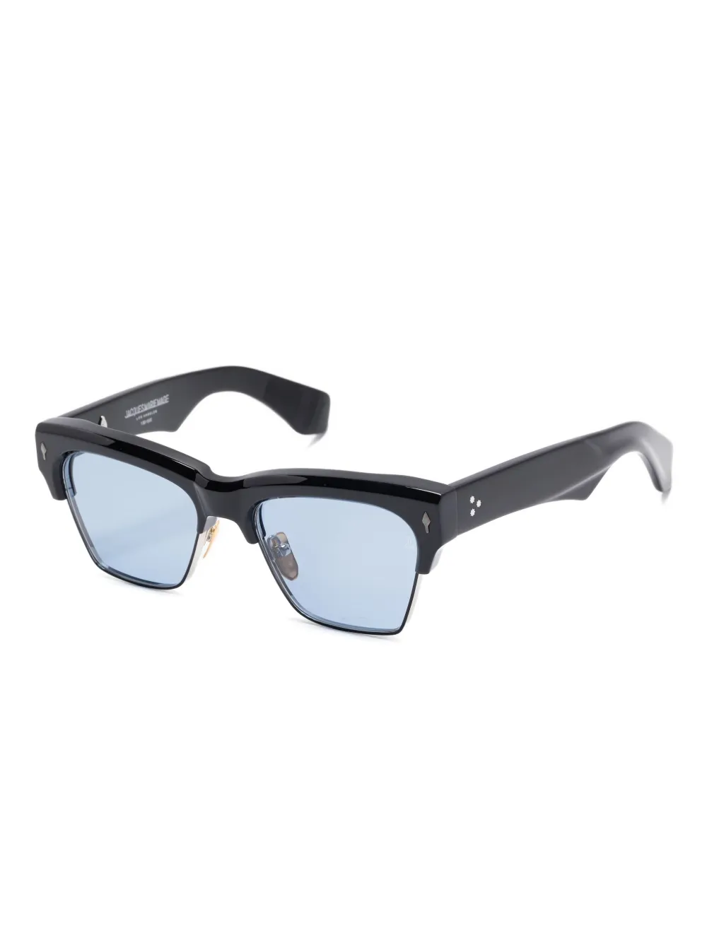 Jacques Marie Mage Bugsy square-frame sunglasses - Zwart