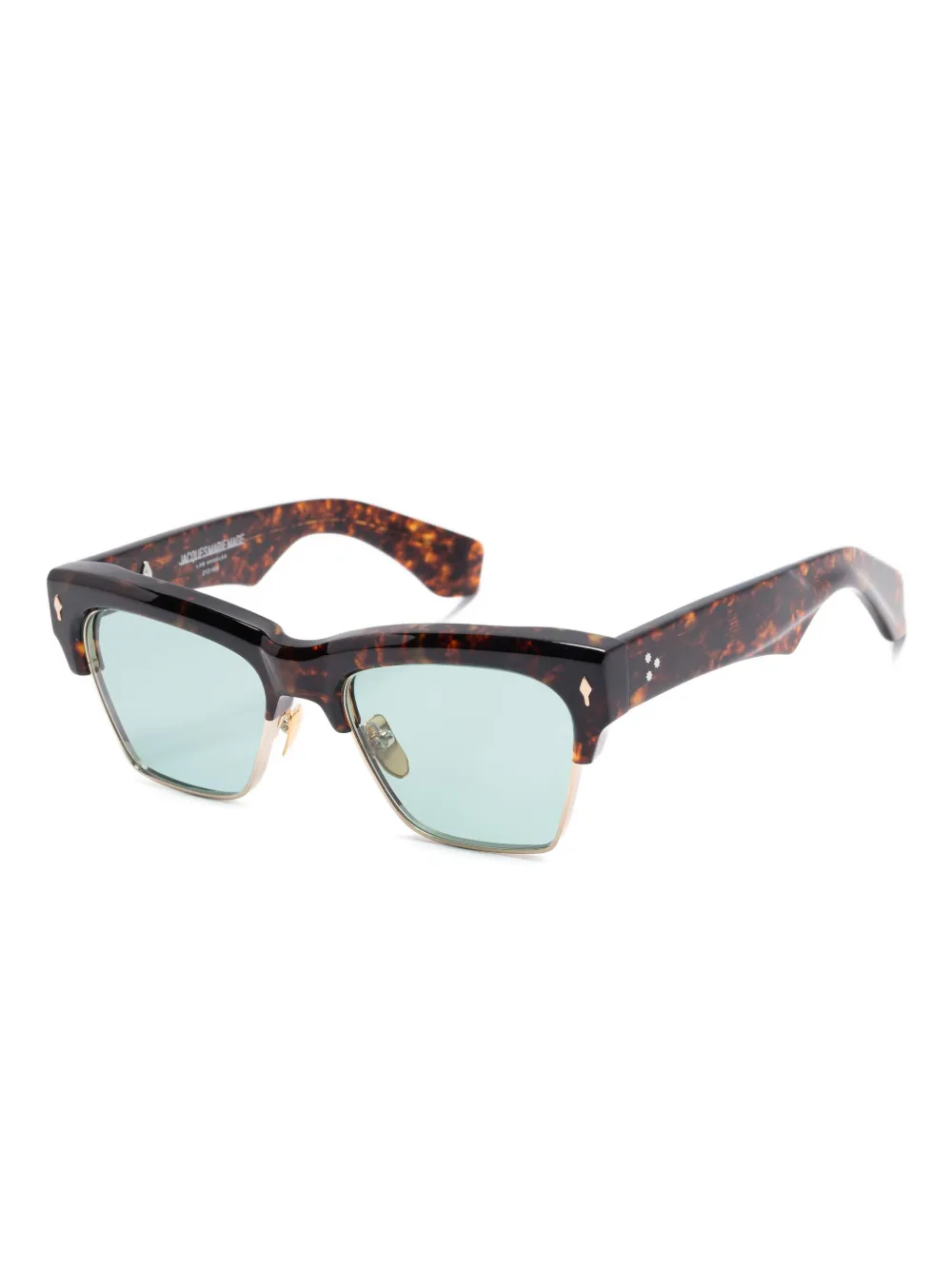 Jacques Marie Mage Bugsy tortoiseshell sunglasses - Bruin