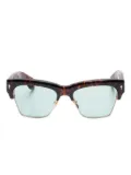 Jacques Marie Mage Bugsy tortoiseshell sunglasses - Brown