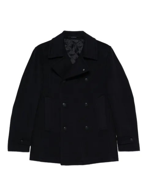 Tagliatore manteau en laine à boutonnière croisée