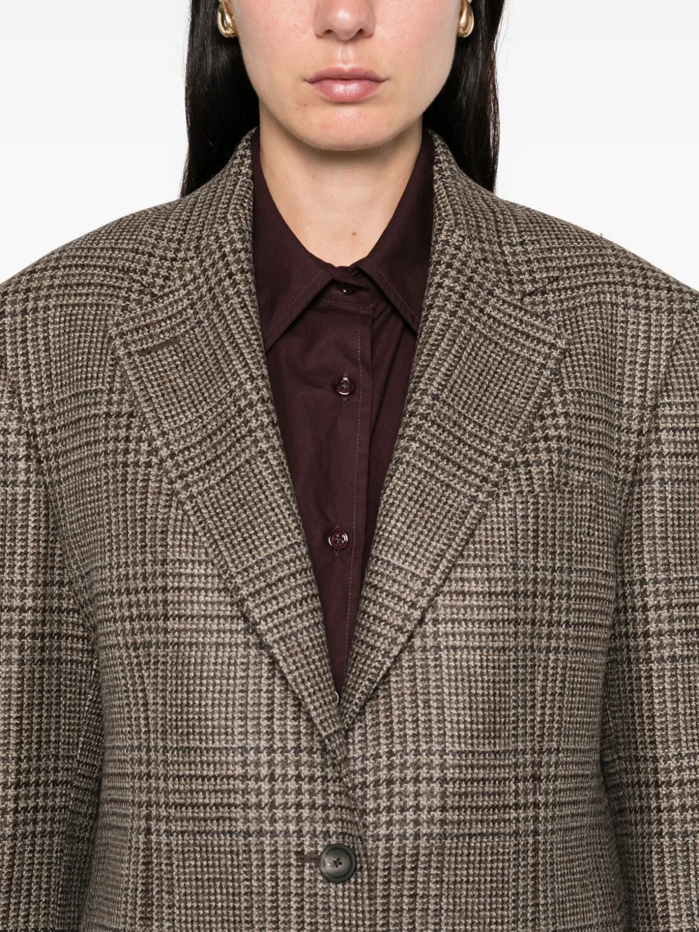 Tagliatore checked blazer Bruin