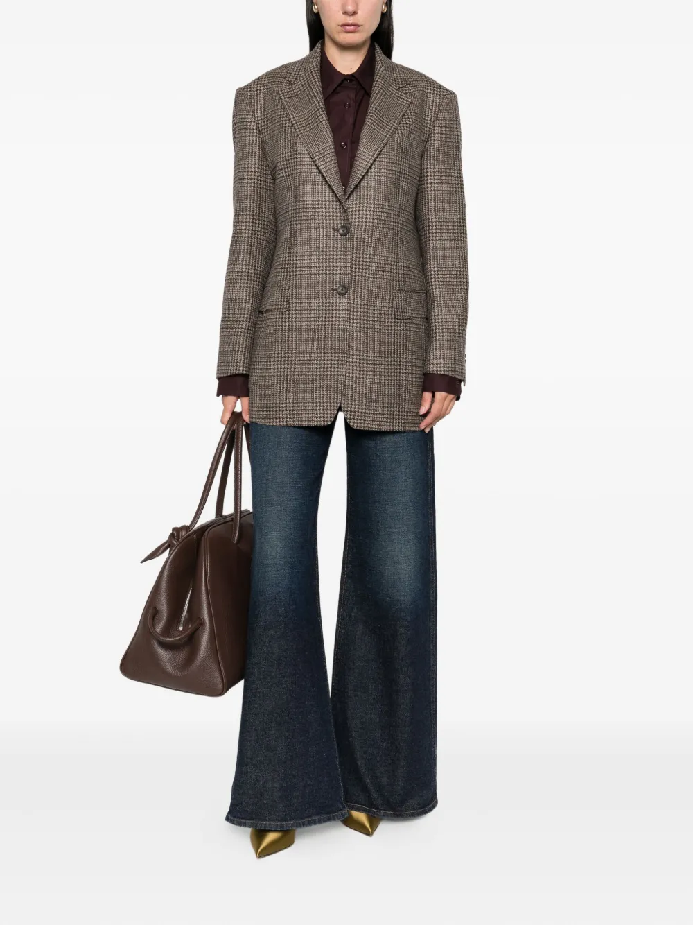 Tagliatore checked blazer Bruin