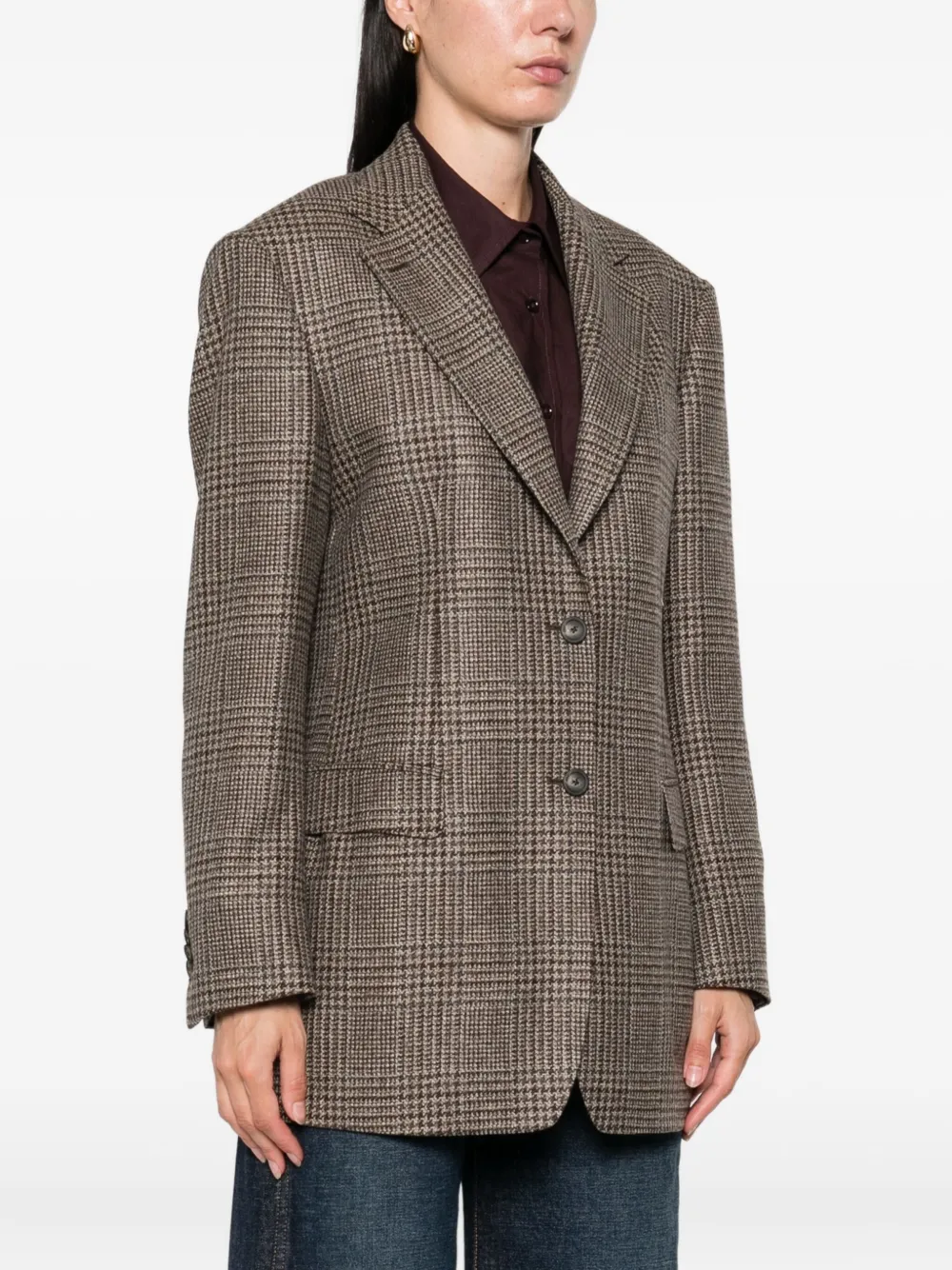 Tagliatore checked blazer Bruin