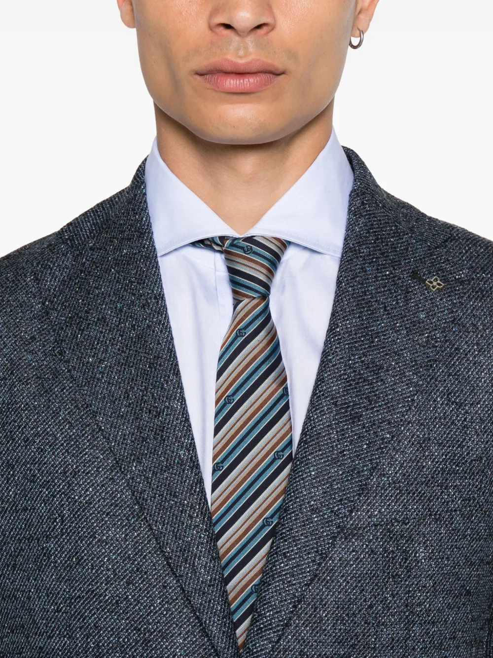 Tagliatore Jack met twee knopen Blauw