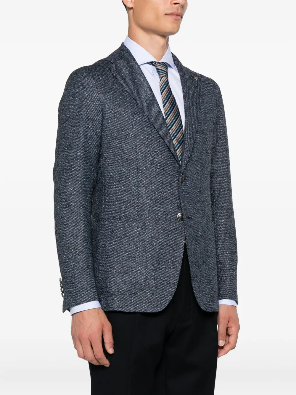 Tagliatore Jack met twee knopen Blauw