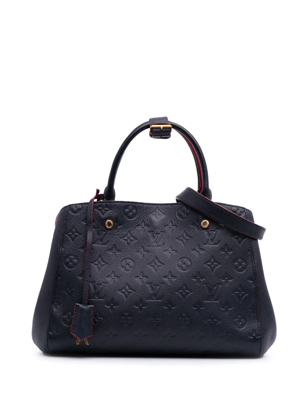 Louis Vuitton Pre-Owned 2018 Monogram Empreinte Montaigne MM satchel - Louis Vuitton Pre-Owned 2018 Monogram Empreinte Montaigne MM satchel -