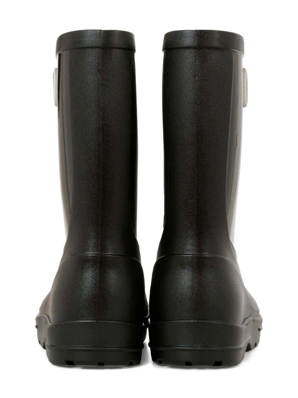 BOSS Kidswear logo-appliqué wellies Black