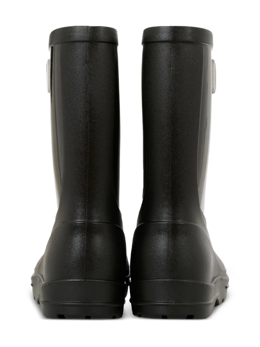 BOSS Kidswear logo-appliqué wellies Black