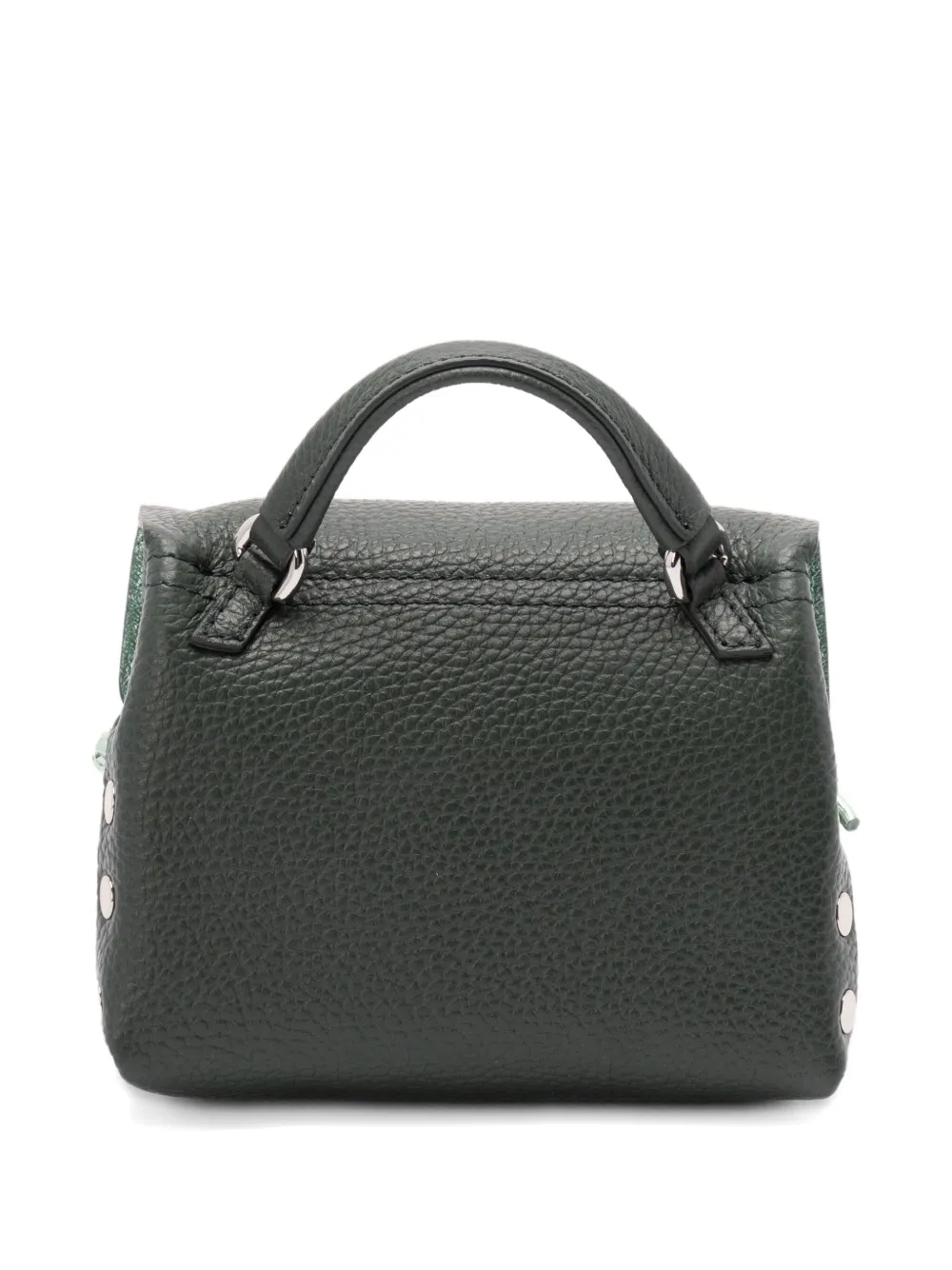 Zanellato Postina leather shoulder bag Groen