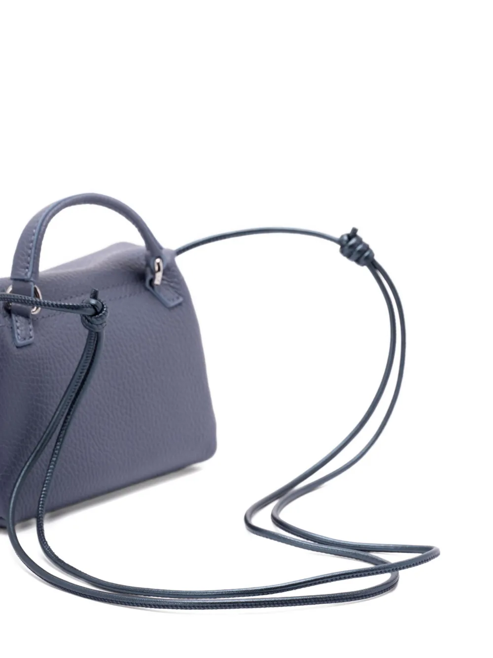 Zanellato studded leather shoulder bag Blauw