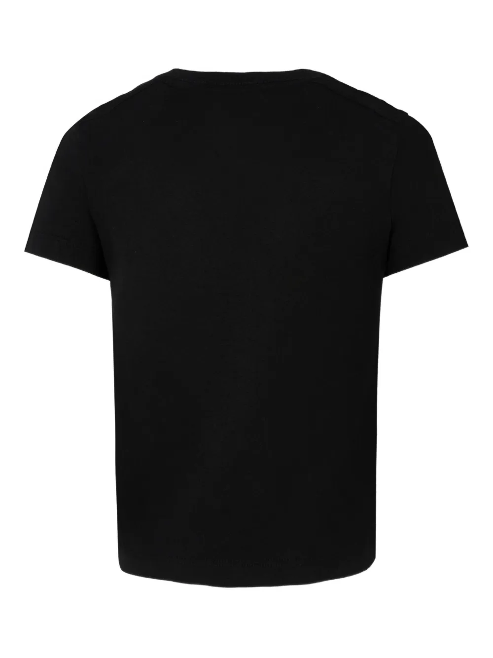 Calvin Klein Kids Katoenen T-shirt met logopatch Zwart