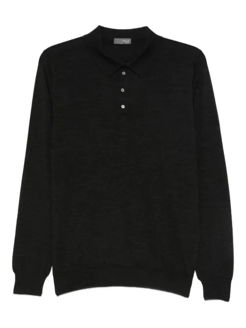 Drumohr merino wool polo shirt