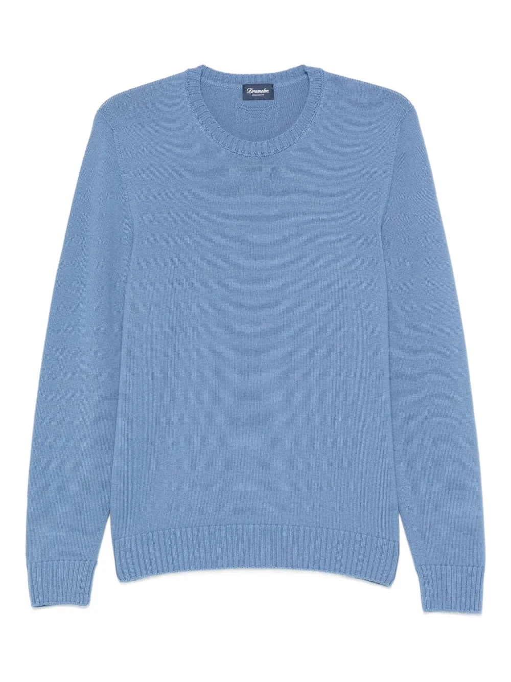 Drumohr Trui met ronde hals Blauw