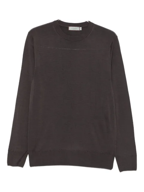 Canali crew-neck wool sweater