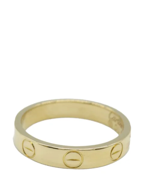 Cartier 2000-2020 18K Yellow Gold Small Love ring