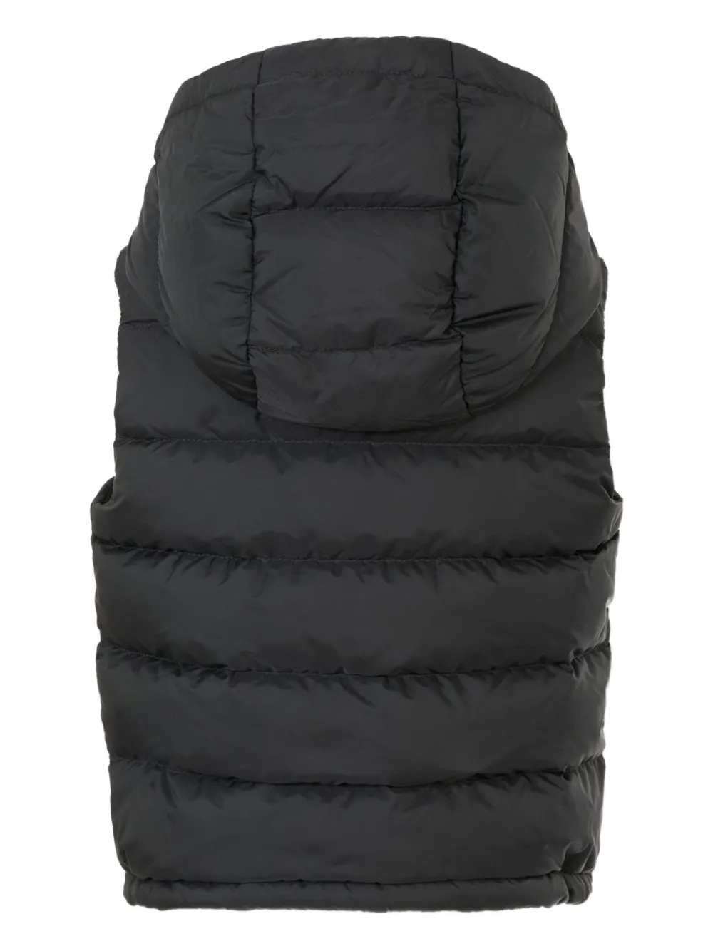 Moncler Enfant hooded quilted gilet Zwart