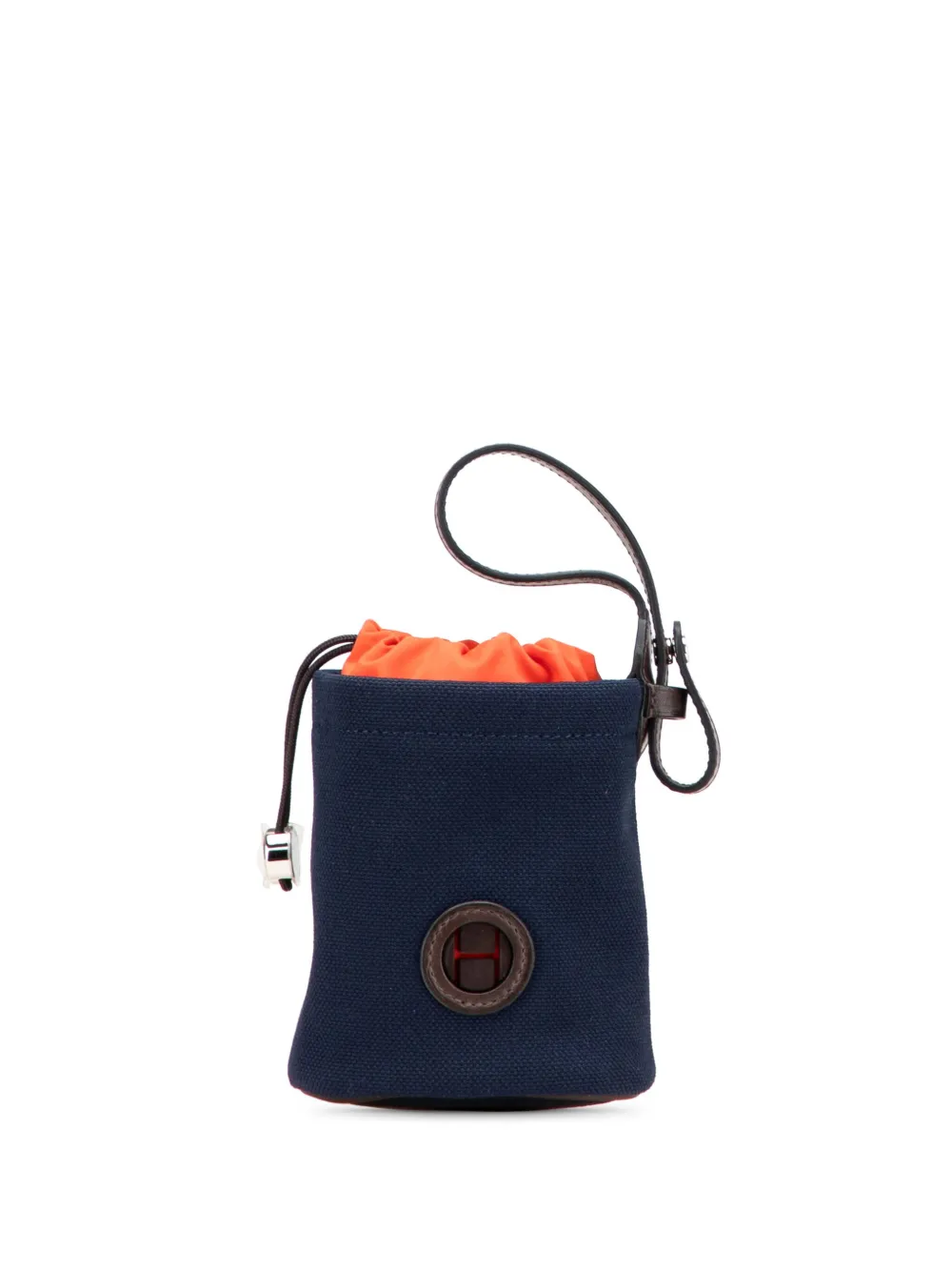 Hermès Pre-Owned 2023 コーテッドキャンバス オンザゴー ドッグ ポーチ - ブルー Hermès Pre-Owned 2023 コーテッドキャンバス オンザゴー ドッグ ポーチ - ブルー