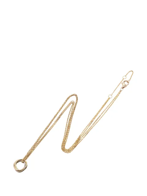 Cartier 2010-2025 Tricolor 18K Gold Mini Trinity Pendant necklace