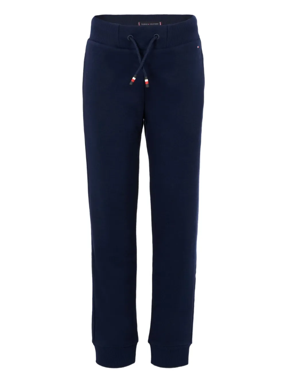 Tommy Hilfiger Junior drawstring-waist cotton sweatpants - ブルー Tommy Hilfiger Junior drawstring-waist cotton sweatpants - ブルー