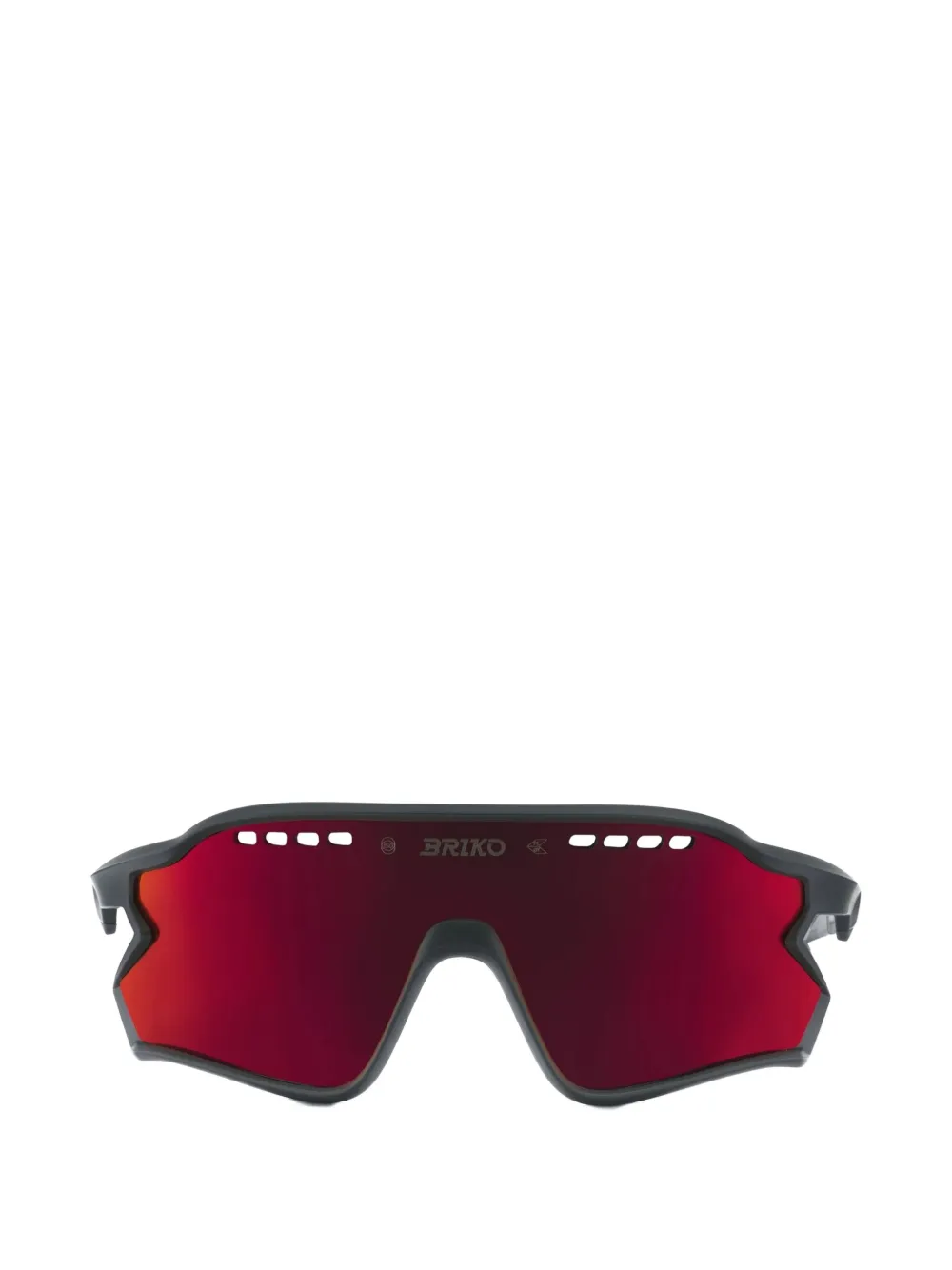BRIKO Daintree shield-frame sunglasses | Black | Image 1