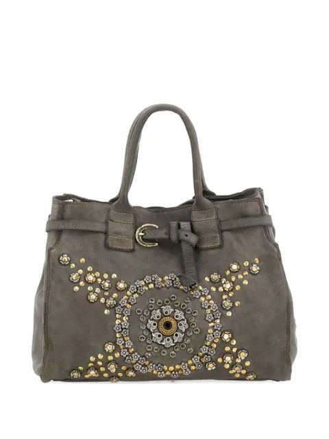 Campomaggi embellished tote bag