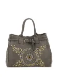 Campomaggi embellished tote bag - Grey