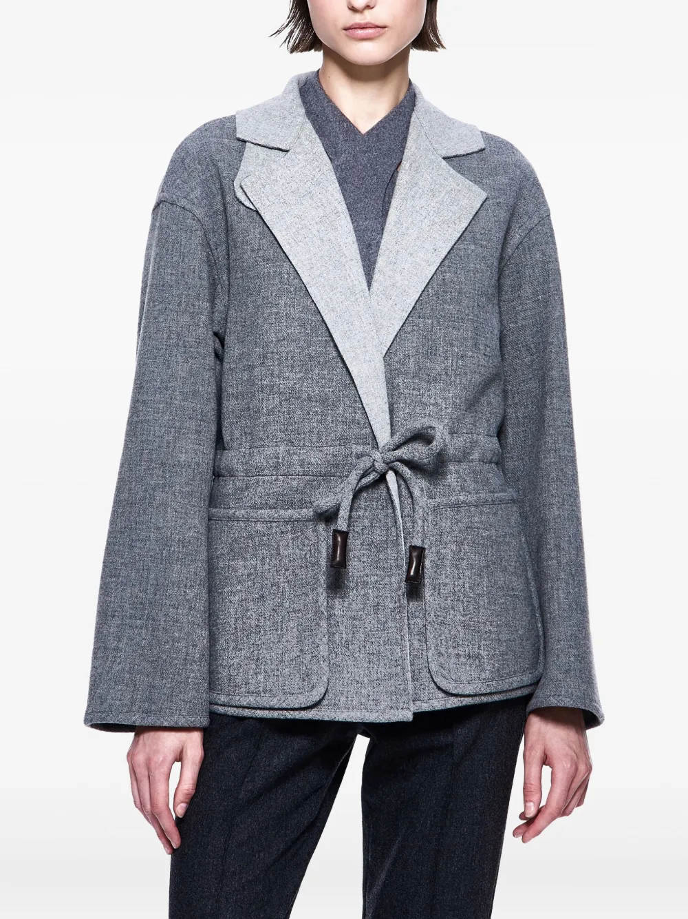 Giorgio Armani drawstring jacket | Fitted Jackets | Image 2