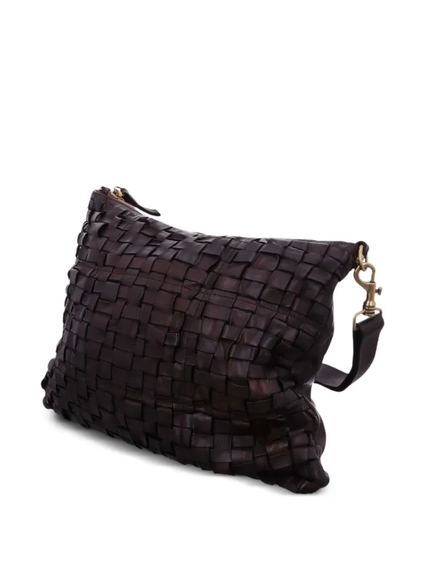 ブラウンレザーショルダーバッグ　CANPOMAGGI Campomaggi レザーショルダーバッグ | ブラウン | FARFETCH JP