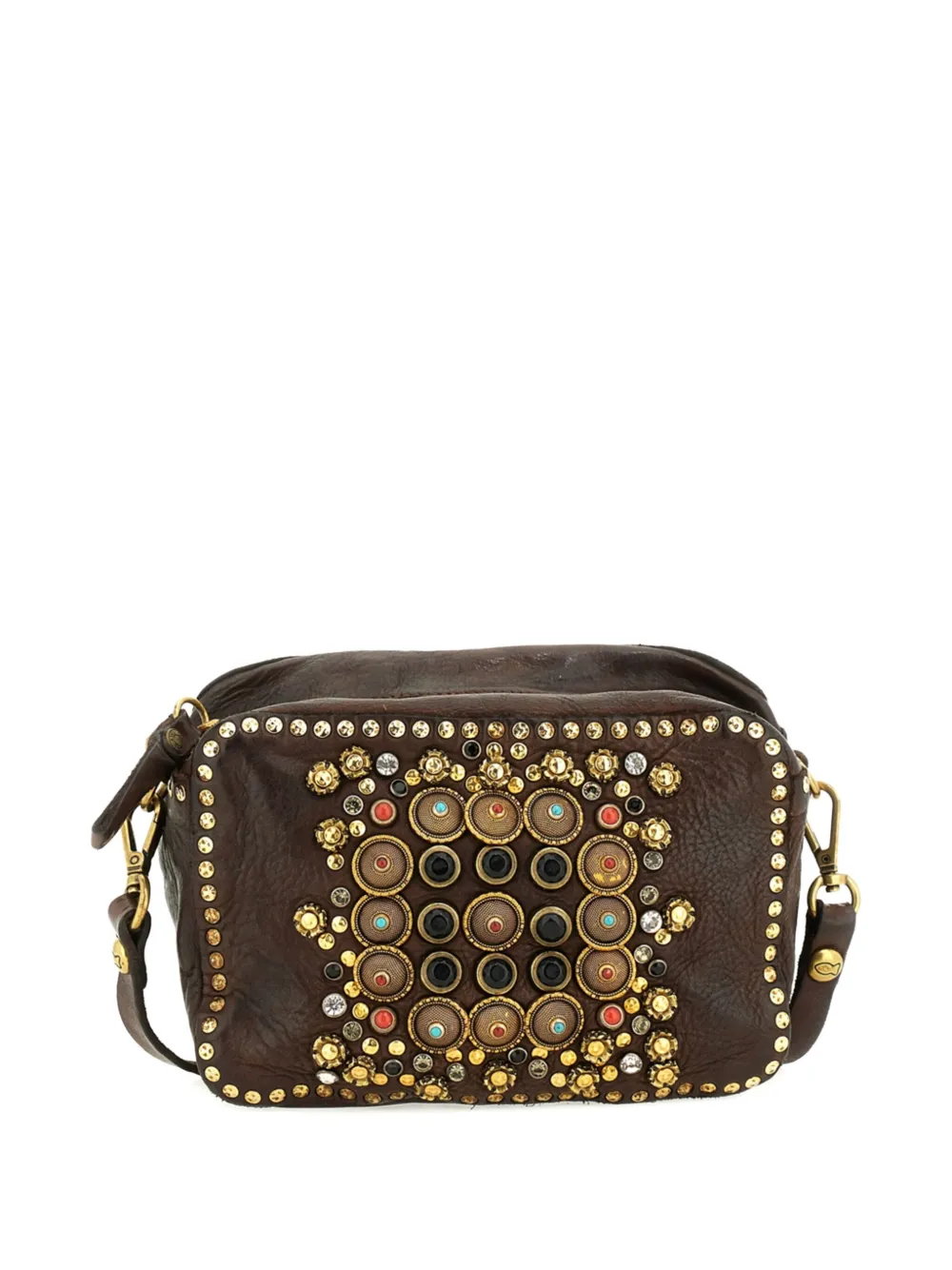 Campomaggi embellished studded shoulder bag | Image 2