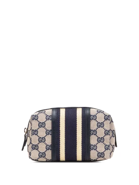 Gucci Pre-Owned 2000-2015 GG Canvas Web pouch