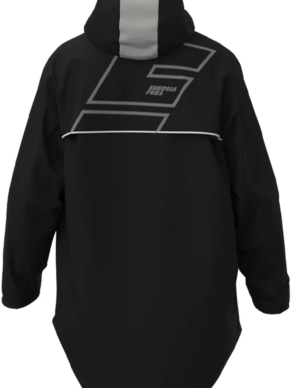ENERGIA PURA hooded panelled jacket | Hooded Jackets | Image 2