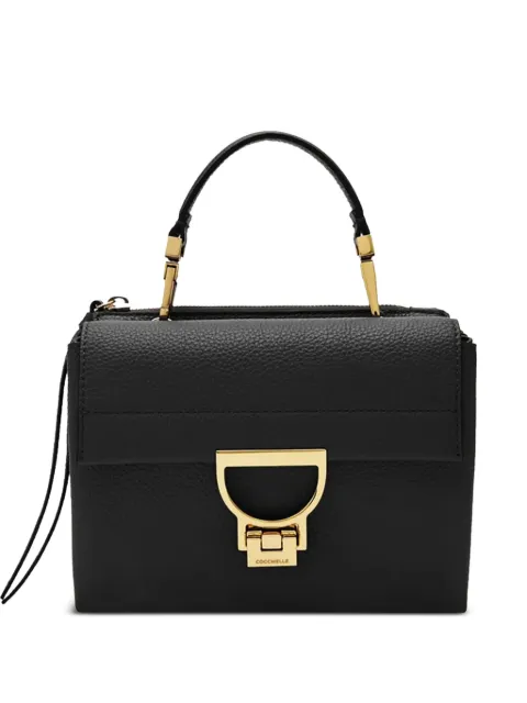 Coccinelle Arlettis leather top-handle tote bag