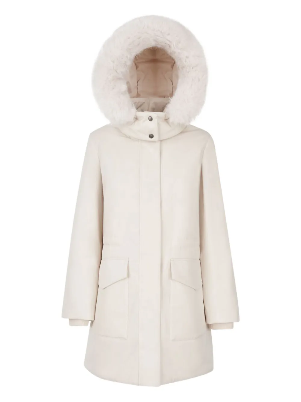 Geox hooded coat | Neutrals | Image 1