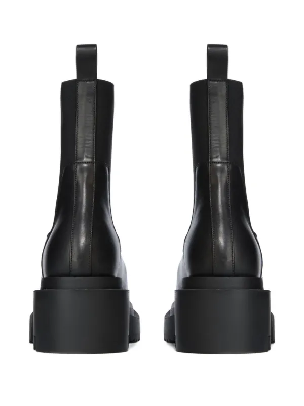 Rick Owens Beatle Bogun 75mm チェルシーブーツ | ブラック | FARFETCH JP