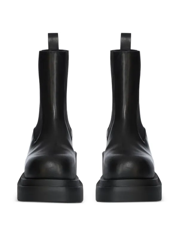 Rick Owens 75mm Beatle Bogun Platform Chelsea Boots