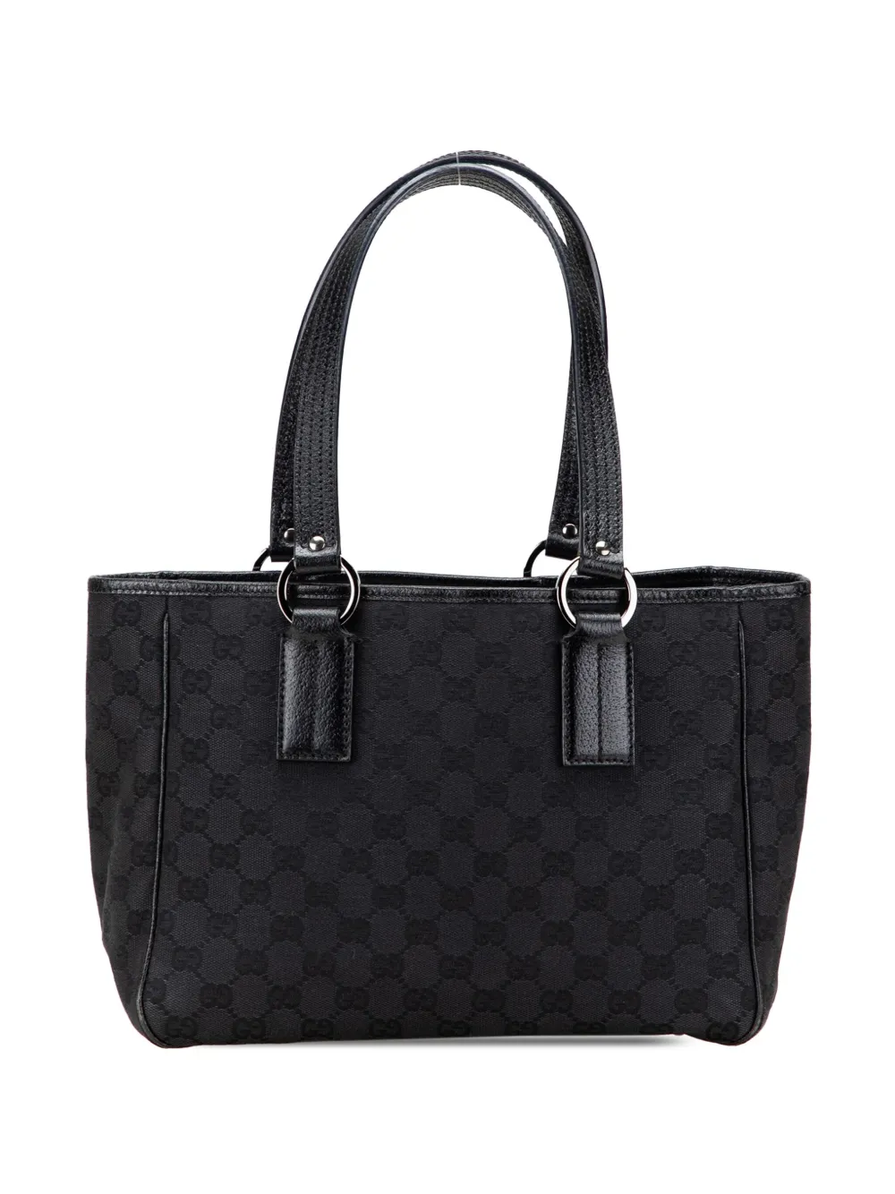 Gucci Pre-Owned 2000-2015 GGキャンバス トートバッグ - ブラック Gucci Pre-Owned 2000-2015 GGキャンバス トートバッグ - ブラック