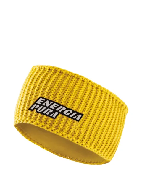 ENERGIA PURA BRYNE logo-patch ribbed headband