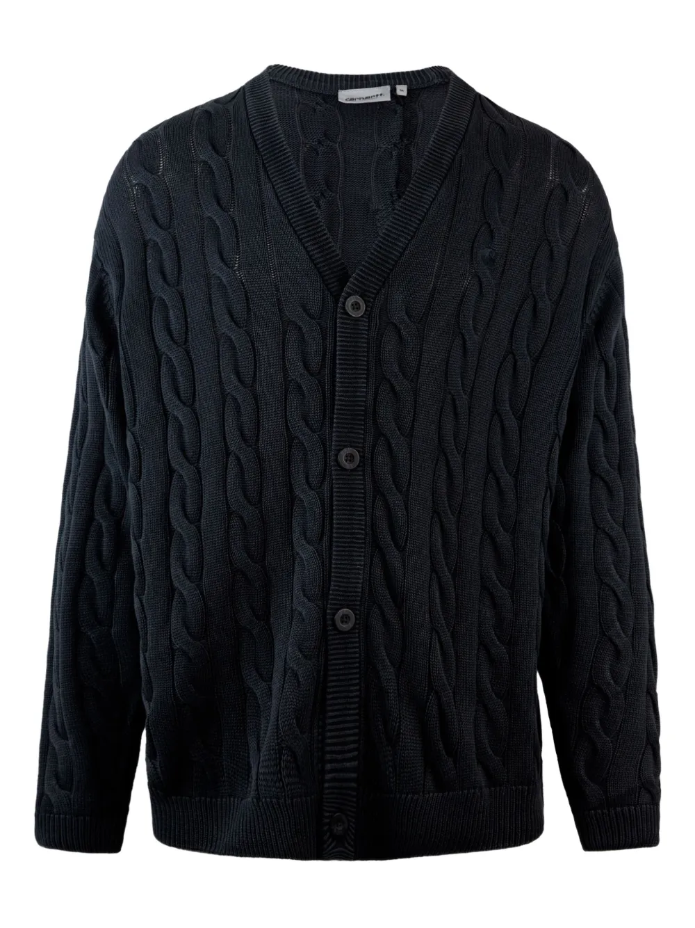 Carter cable-knit cardigan