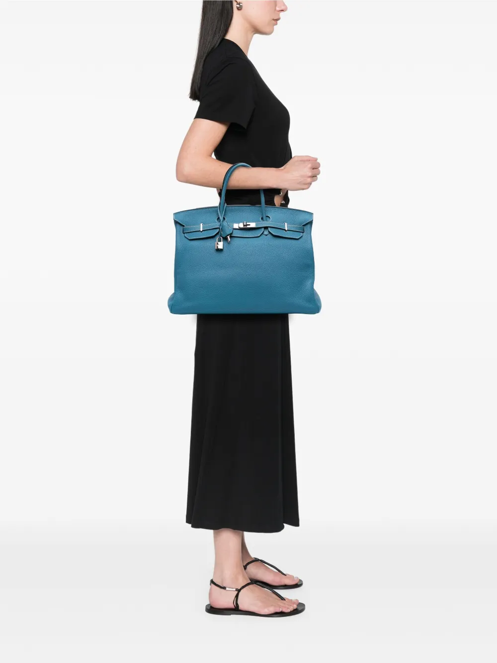 Hermès Pre-Owned 2010 Togo Birkin Retourne 40 handbag | Pre-Owned | Image 2