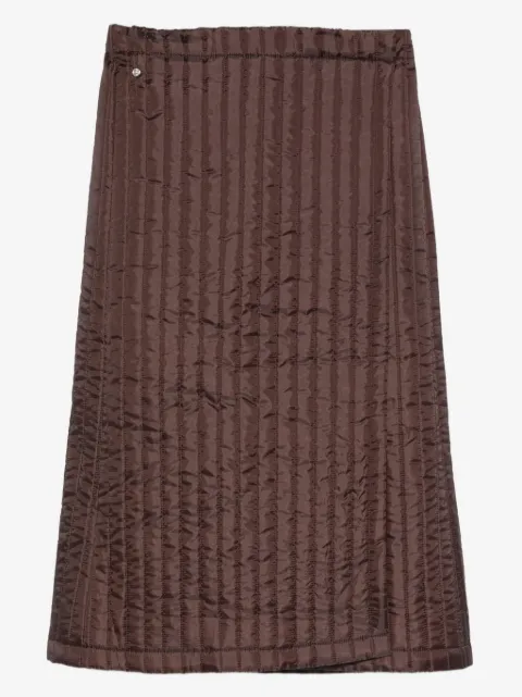Bless Nº08 Monpe midi skirt