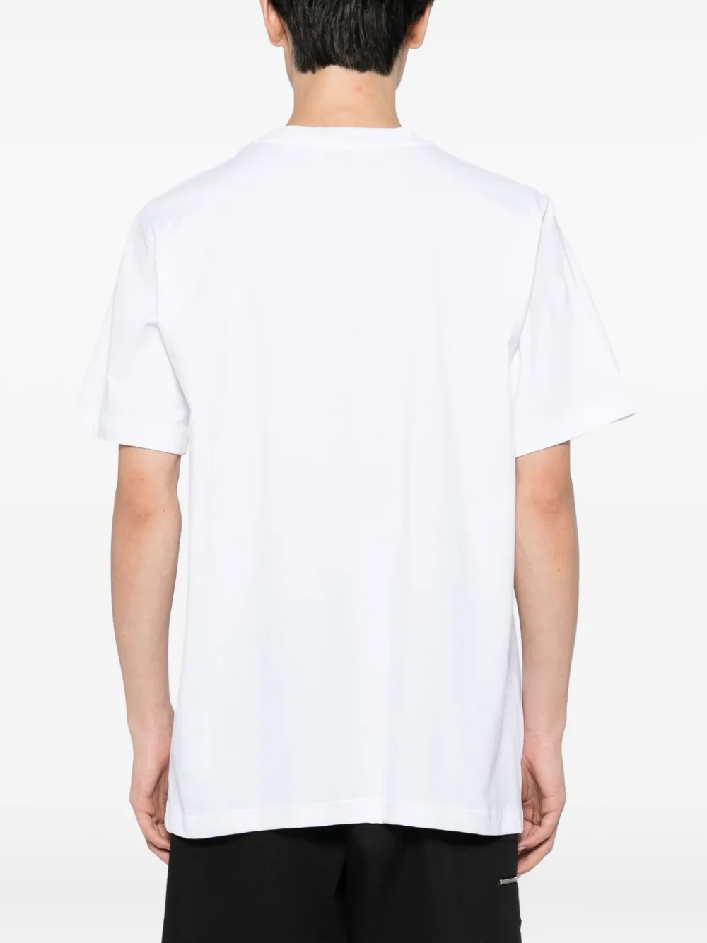 Moschino T-shirt met logoprint Wit