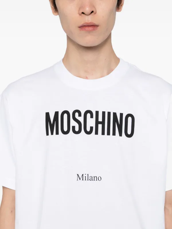 Moschino ロゴ Tシャツ | ホワイト | FARFETCH JP