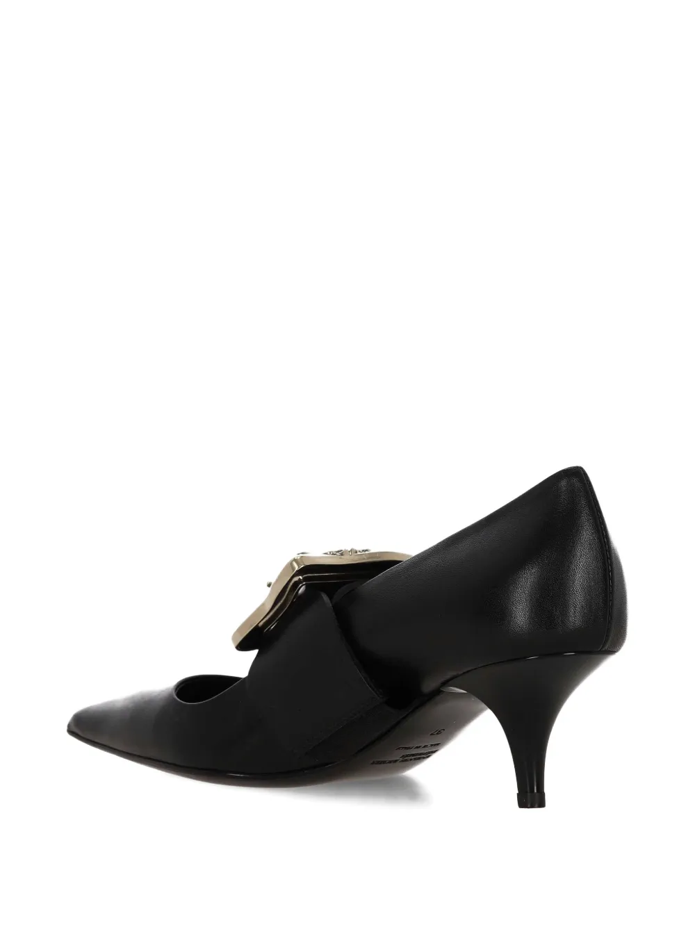 Enfants Riches Déprimés buckle-strap pointed-toe pumps Black