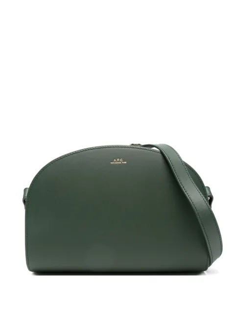 A.P.C. Demi-Lune leather crossbody bag
