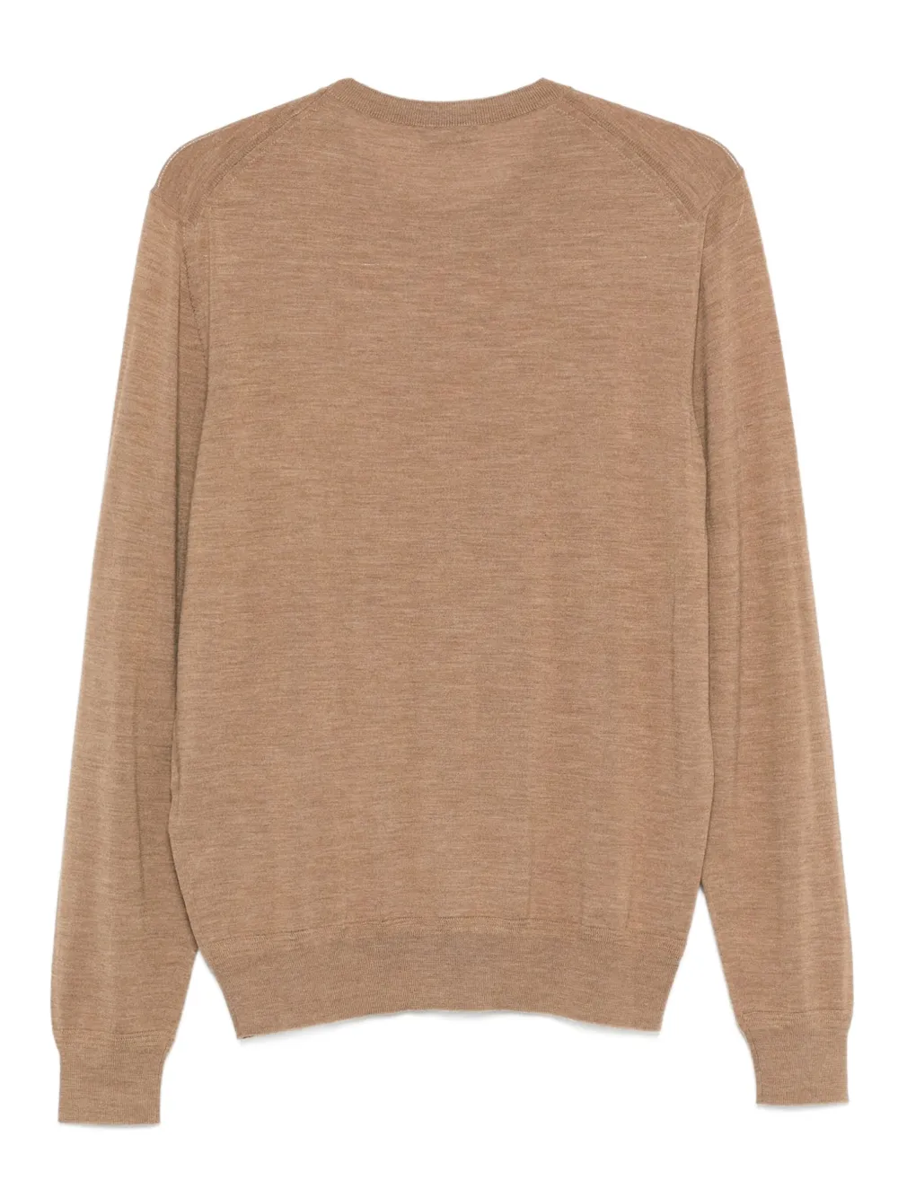 TOM FORD Wollen trui met ronde hals Bruin
