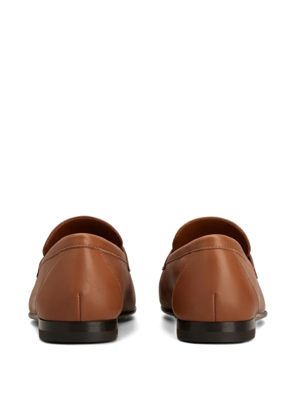 Tod's leather penny loafers Brown
