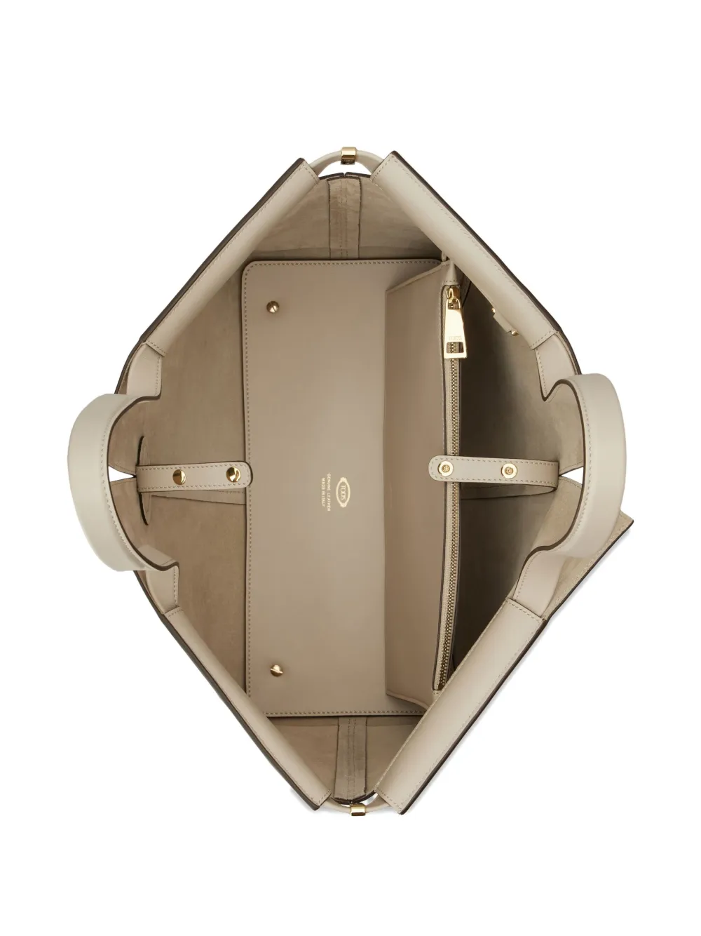 Tod's Leren shopper Beige